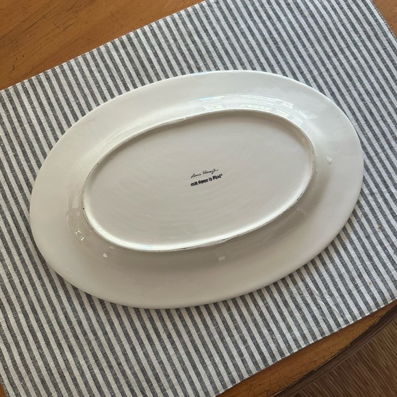 VINTAGE Our Name is Mud Lorrie Veasey Latke Serving Plate - Picture 2 of 3